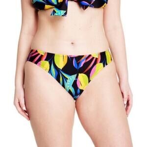 NWT TABITHA BROWN‎ x TARGET | Lemon Bright Print Hipster Bikini Bottom Sz. 3X